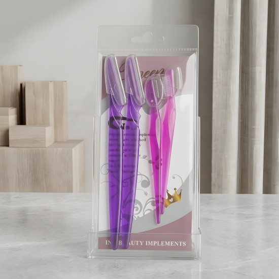 Facial Razor - 4 Pcs